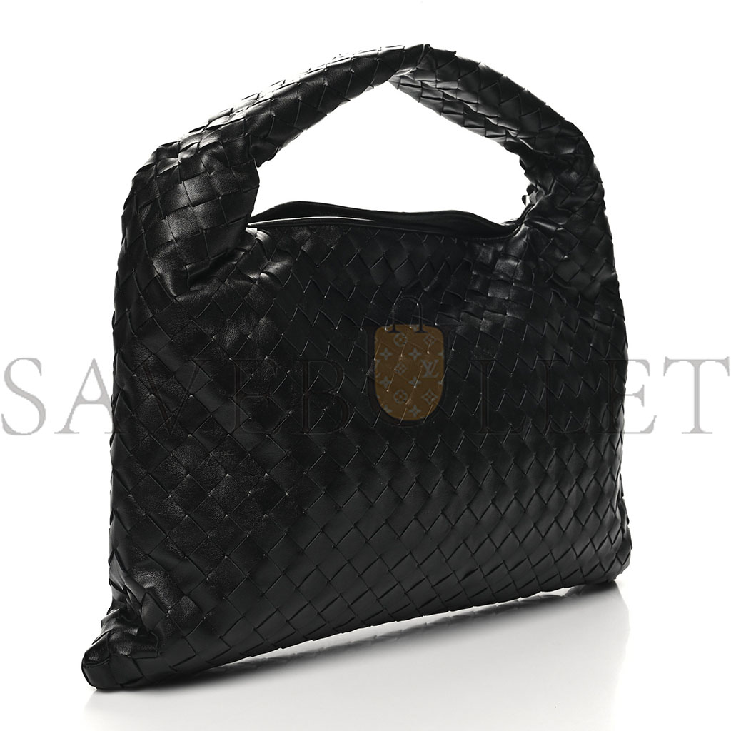 bo*te*ga Ve*ne*ta nappa intrecciato small hop black (44*29*8cm)